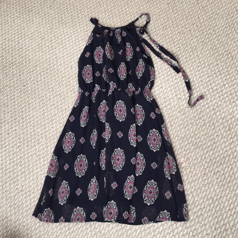 Summer Dress with Cool Colors